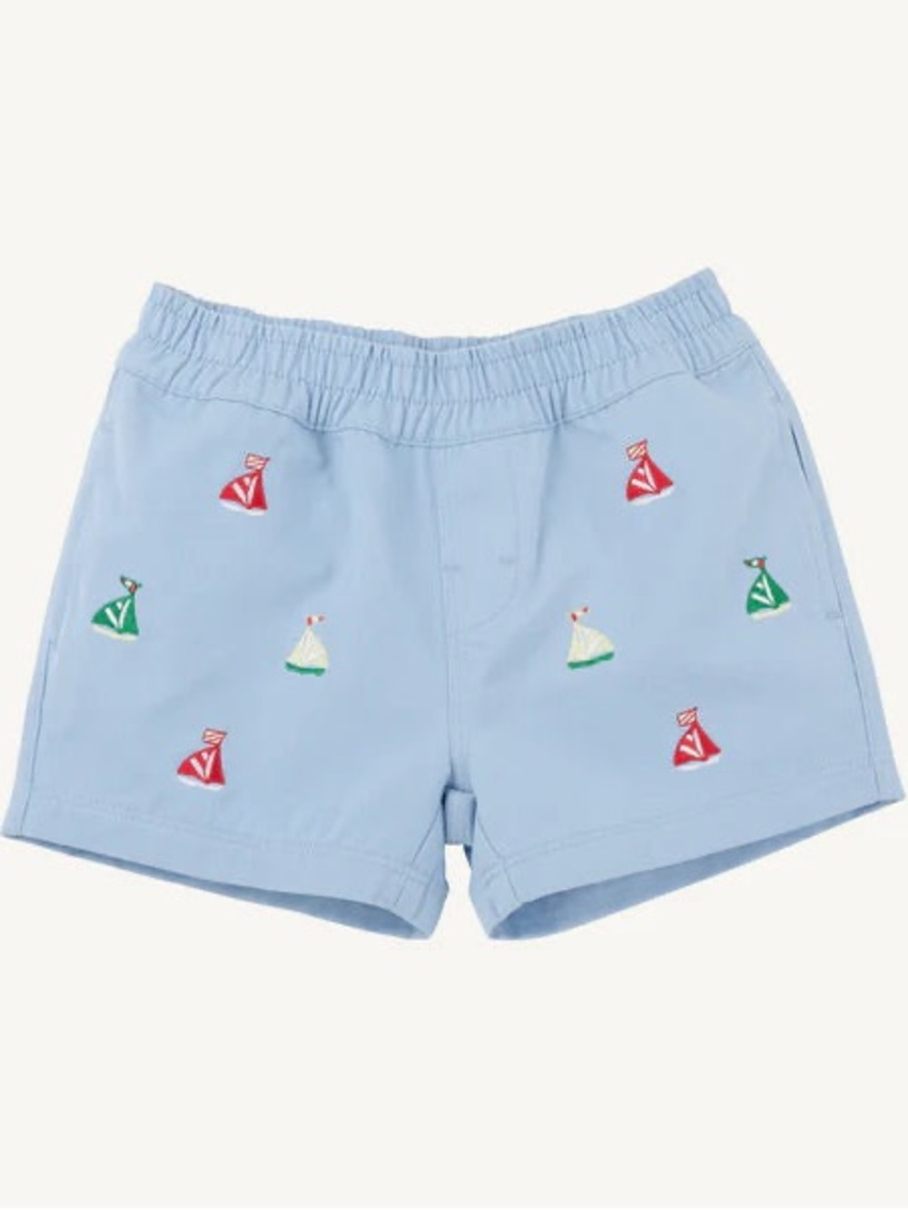 TBBC | Critter Sheffield Shorts - Beale Street Blue with Sailboats